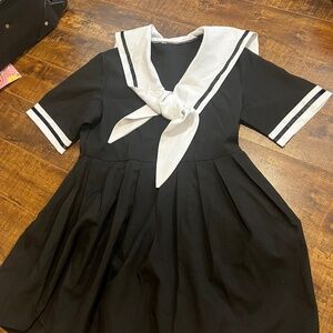 Japanese school uniform sailor dress